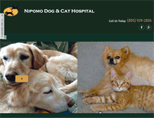 Tablet Screenshot of nipomodogandcat.com